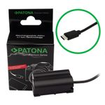 PATONA-Premium-USB-C-Input-battery-adapter-for-Nikon-Z5-Z6-Z7-D500-D800-D850-D7000-D7100-D7200-VFB12802