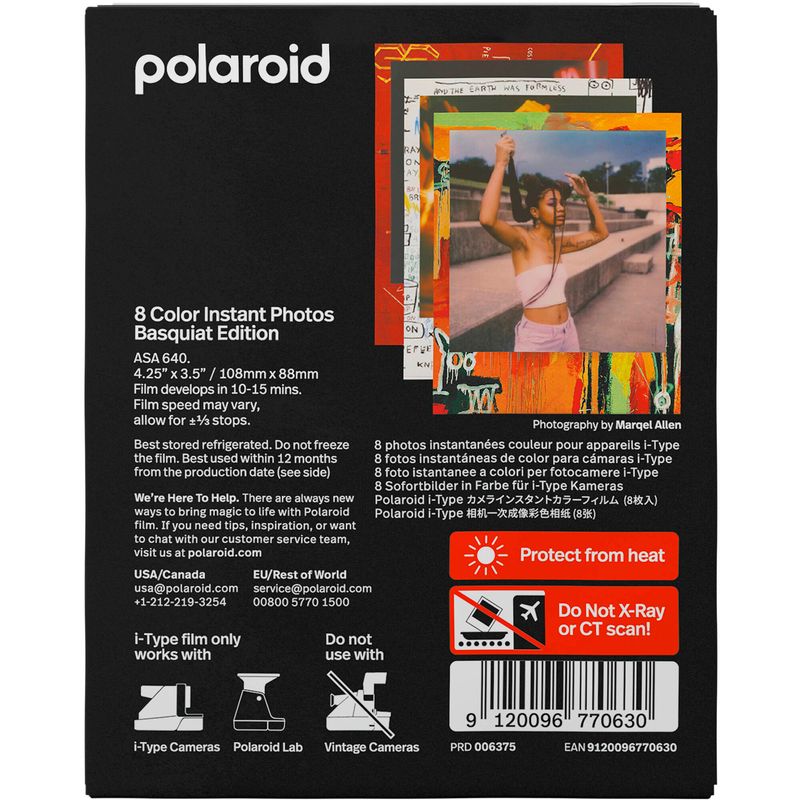 PolaroidColorFilmiTypeEditiaBasquiat