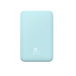 BaseusAcumulatorExternMagneticMiniWirelessFastCharge20000mAh20WAlbastruCabluUSBC30cm