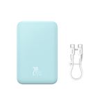 BaseusAcumulatorExternMagneticMiniWirelessFastCharge20000mAh20WAlbastruCabluUSBC30cm