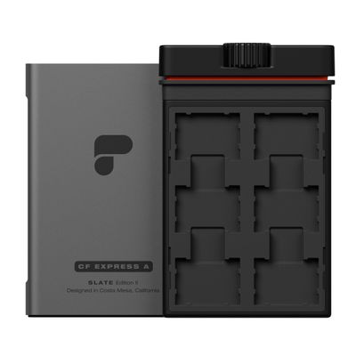 PolarPro Slate Edition II Carcasa Protectie pentru Carduri de Memorie CFexpress A Mountain