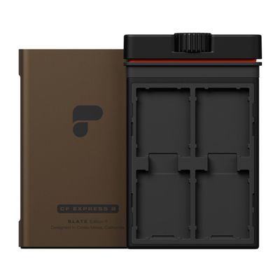 PolarPro Slate Edition II Carcasa Protectie pentru Carduri de Memorie CFexpress B Desert