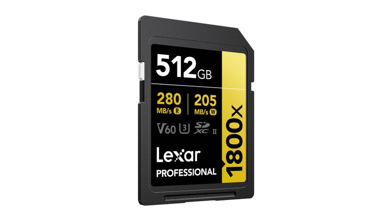 Lexar Card de Memorie SDXC Professional UHS-II BL 1800x 512GB V60