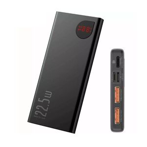 Baseus Adaman Acumulator Extern QC 10000mAh 22.5W 2021 Negru + Cablu USB la USB-C 0.3m