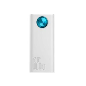 Baseus Amblight Acumulator Extern 30000mAh Alb + Cablu USB-C 100W 1m
