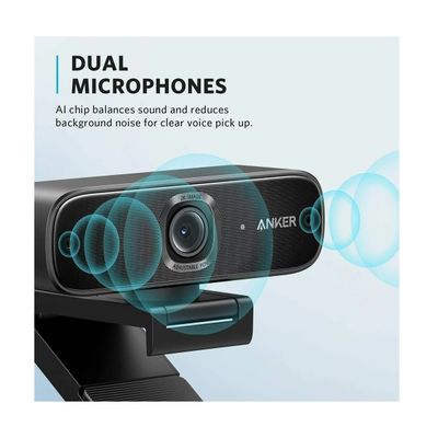 Anker PowerConf C302 Camera Web Full HD Ai 2K