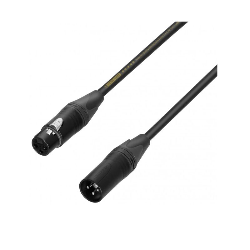 Adam-Hall-5Star-Mic-XLR-Cablu-Microfon-Mama-Tata-NEUTRIK-10m