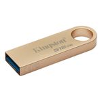 KingstonDataTravelerSE9G3StickUSB512GBUSB32Gen1MetalicAuriu