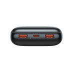BaseusBipowProAcumulatorExtern20000mAh225WNegruCabluUSBUSBC03m