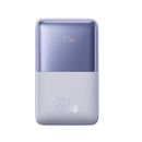 Baseus Bipow Pro Acumulator Extern 20000mAh 22.5W Purple + Cablu USB USB-C 0.3m