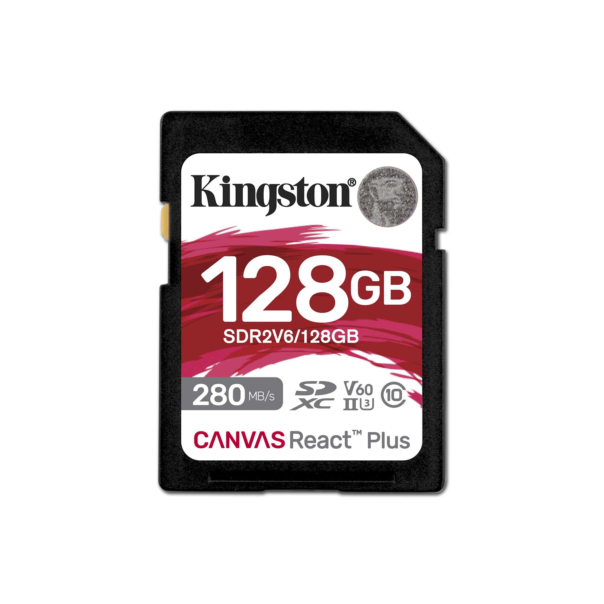 Kingston Canvas React Plus Card de Memorie SDXC 128GB UHS-II U3 Clasa 10 V60