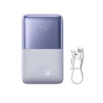 BaseusBipowProAcumulatorExtern20000mAh225WPurpleCabluUSBUSBC03m