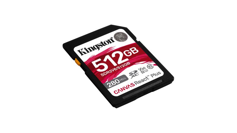 Kingston Canvas React Plus Card de Memorie SDXC 512GB UHS-II U3