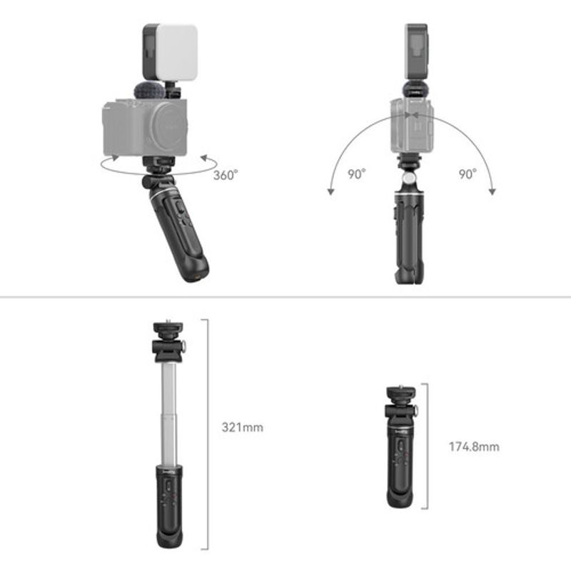 SmallRig_4258_Kit_Trepied_Vlogging_pentru_Sony_ZV-E1_ZV-E10_ZV-1_ZV-1F_8