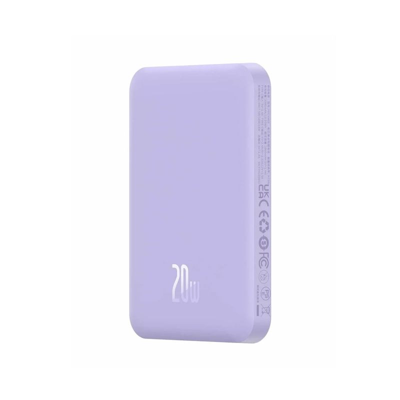 Baseus-Magnetic-Mini-Wireless-Acumulator-Extern-5000mAh-20W-Violet---Cablu-USB-C-30cm.1