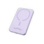 BaseusMagneticMiniWirelessAcumulatorExtern5000mAh20WVioletCabluUSBC30cm