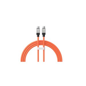 Baseus CoolPlay Cablu Fast Charge USB-C 100W 1m Portocaliu