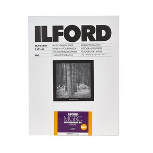 Ilford Photo Ilford Multigrade RC Deluxe Satin 17.8x24cm Hartie Fotografica Camera Obscura 100 Coli