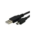 Ted Cablu USB A la Mini USB 1.5 m Negru