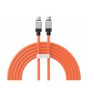 Baseus CoolPlay Cablu Fast Charge USB-C 100W 2m Portocaliu