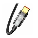 BaseusExplorerCabluUSBlaUSBC100W2mNegru