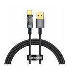 BaseusExplorerCabluUSBlaUSBC100W1mNegru