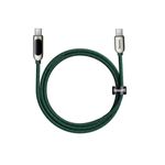 BaseusDisplayCabluFastChargeUSBC100W1mVerde
