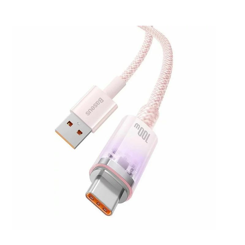 Baseus-Explorer-Series-Cablu-USB-la-USB-C-100W-1m-Roz.3