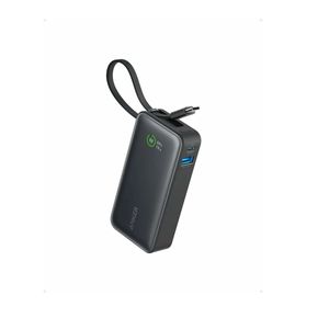 Anker Nano Acumulator Extern 10000 mAh 30W Cablu USB-C Negru