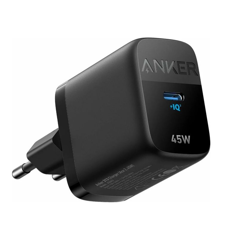 Anker-313-Ace-Incarcator-Retea-45W-Negru-pentru-Samsung