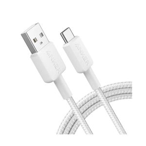 Anker 322 Cablu USB-A la USB-C 0.91m Alb