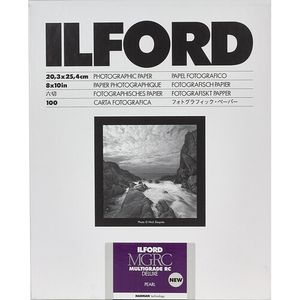 Ilford Photo Ilford Multigrade RC Deluxe Pearl 20.3x25.4cm 100