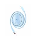 Baseus Free2Draw Mini Cablu Retractabil USB-C 100W 1m Albastru
