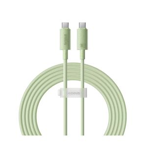 Baseus Habitat Cablu USB-C 100W 2m Verde