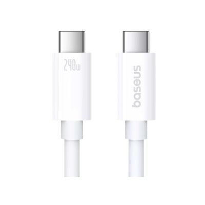 Baseus Superior 2 USB4 Full-Function Cablu USB-C 240W 1m Alb