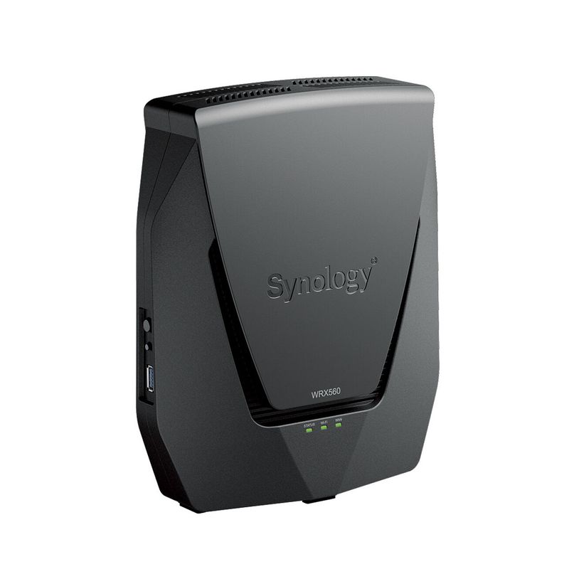 Synology-WRX560-Router-Wireless-Dual-band-Wi-Fi-6-4x4-MIMO-Mesh-support-2.5GbE-port-USB-3.2Gen1