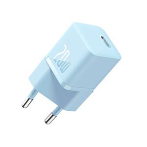 Baseus GaN5 Mini Incarcator Retea Fast Charge USB-C 20W Albastru