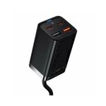 BaseusGaN3ProIncarcatorReteaFastCharge65WEUNegruCabluUSBC100W1mNegru