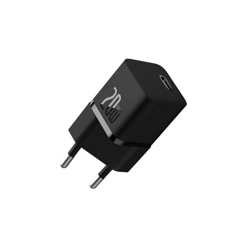 Baseus-GaN5-Mini-Incarcator-Retea-Fast-Charge-USB-C-20W-Negru