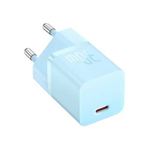 Baseus GaN5 Mini Incarcator Retea Fast Charge USB-C 30W Albastru