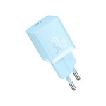 BaseusGaN5MiniIncarcatorReteaFastChargeUSBC30WAlbastru