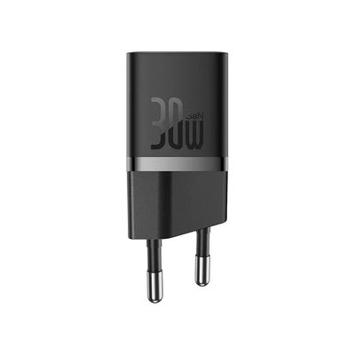 Baseus GaN5 Mini Incarcator Retea Fast Charge USB-C 30W Negru