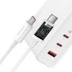 BaseusGaN5ProIncarcatorReteaFastCharge140WCabluUSBC240W1mAlb