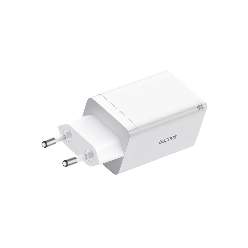 Baseus-GaN5-Pro-Incarcator-Retea-Fast-Charge-65W---Cablu-USB-C-100W-1m-Alb-3