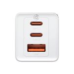 BaseusGaN5ProIncarcatorReteaFastCharge65WCabluUSBC100W1mAlb