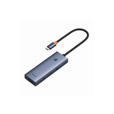 Baseus UltraJoy Series Hub 4-Porturi USB-C USB Gri