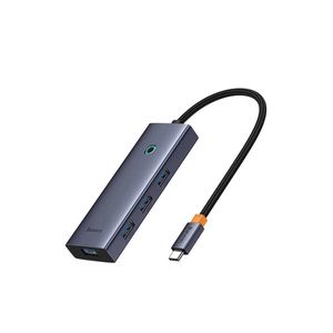 Baseus UltraJoy Series Hub 6 Porturi USB-C Gri