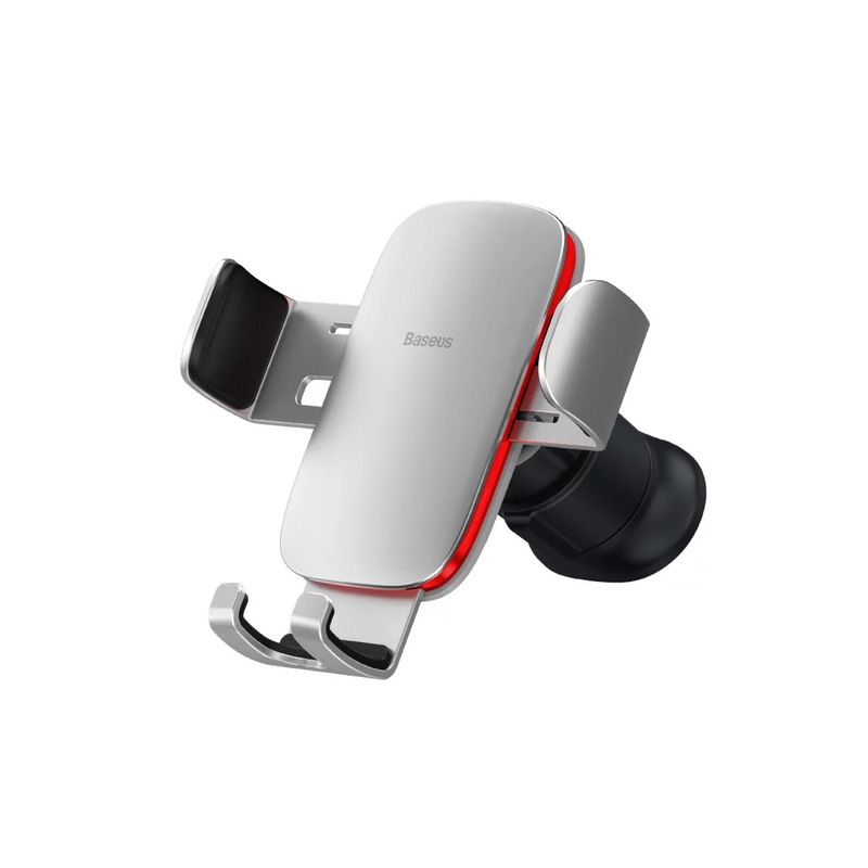 Baseus-Metal-Age-Gravity-Air-Outlet-Suport-Auto-Argintiu