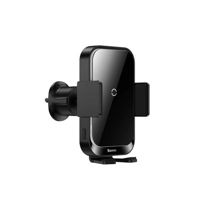 Baseus Halo Electric Suport Auto cu Incarcare Wireless 15W Negru
