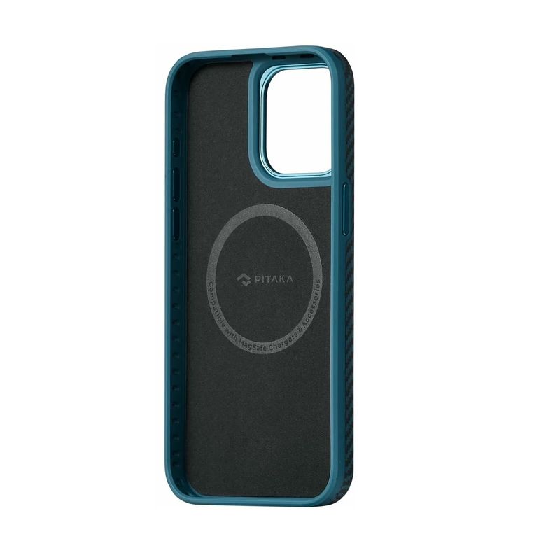 Pitaka-Mag-EZ-Case-Pro-4-Husa-iPhone-15-Pro-Max-1500D-Twill-Negru-Albastru.3